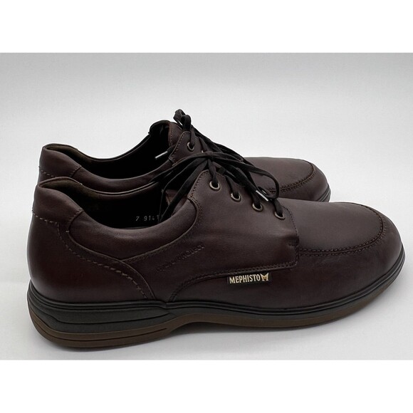 Mephisto Douk Air Jet Hydro Protect Chestnut Brown Leather Oxfords Sz 13 Shoes main image 4